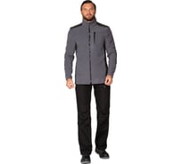 Флисовая куртка Прабо Кеми без капюшона, темно-серый, р-р 44-46/182-188 50719