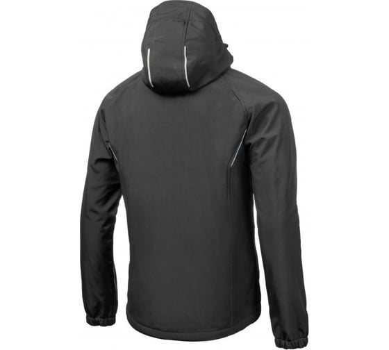 Куртка HOEGERT TECHNIK DITTER SOFTSHELL с капюшоном черная XL (54) HT5K260-XL
