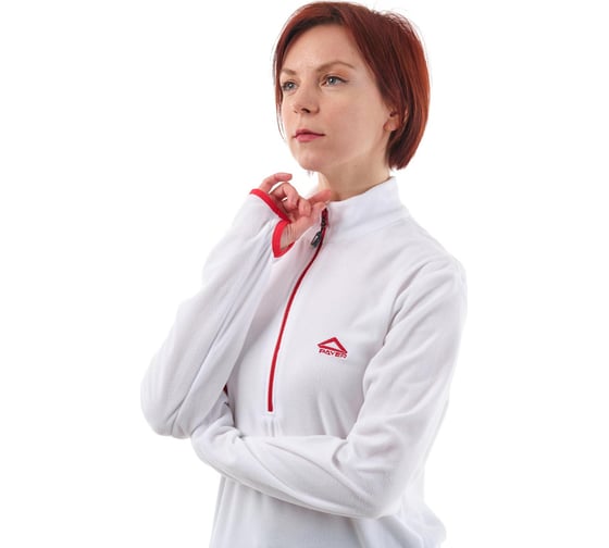 Толстовка Payer Тахо флис 130гр, белый, размер 52-54, рост 170-176 4610097096518