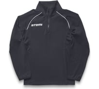 Толстовка тренировочная с короткой молнией ATEMI черный AJKT-003JSS23-BLK (152) 00-00009555-152