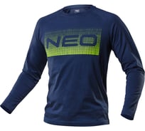 Футболка с длинными рукавами NEO Tools PREMIUM, принт, размер XXL 81-619-XXL