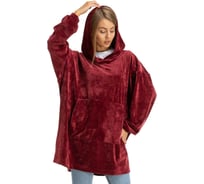 Худи Худи ROUTEMARK Blanket Hoodie Travel Marsala hoody-marsala