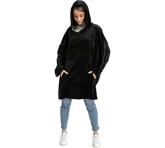 Худи ROUTEMARK Blanket Hoodie Travel Black hoody-black