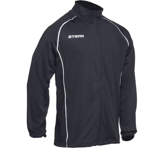 Толстовка тренировочная ATEMI AJKT-001SS23-BLK цвет черный, размер S 00-00009553-S