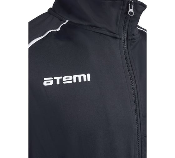 Толстовка тренировочная ATEMI AJKT-001SS23-BLK цвет черный, размер S 00-00009553-S