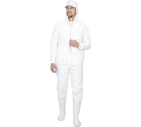 Утепленные брюки ГК Спецобъединение АПРЕЛЬ, белые (120-124, 182-188), Брю 301/120/182