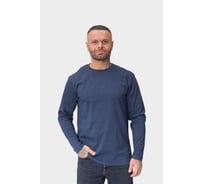 Футболка с длинным рукавом (лонгслив) Orlov-sky 320057/6 пл.160 гр/м2, размер 48-50, цвет индиго 4670093485068