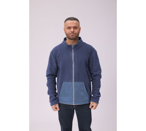Флисовая толстовка Orlov-sky Мастер р-р 60-62 рост 182-188, Индиго, 5080120/4-2 4670093487482