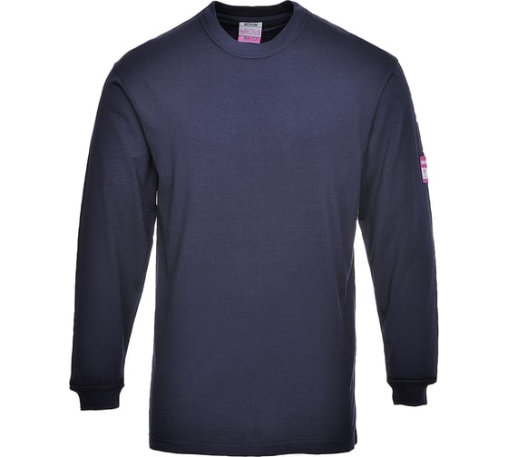 Огнестойкая антистатическая футболка с длинными рукавами PORTWEST FR11, р. 5XL FR11NAR5XL