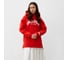 Джемпер (худи) женский MIST Cozy style красный, размер 50 9953216 1