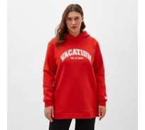 Джемпер (худи) женский MIST Cozy style красный, размер 54 9953132