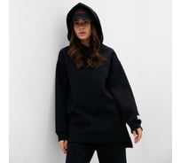Джемпер (худи) женский MIST Cozy style черный, размер 56 9953128