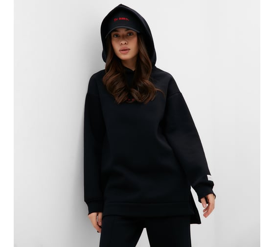 Джемпер (худи) женский MIST Cozy style черный, размер 48 9953205