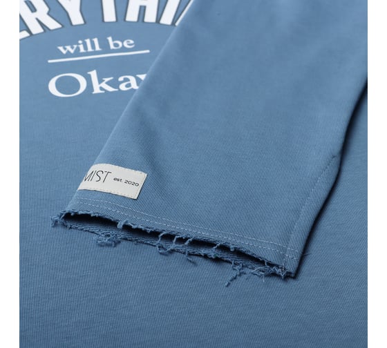 Джемпер (свитшот) женский MIST Cozy style синий, размер 46 9953184
