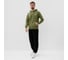 Толстовка мужская с капюшоном MIST Men's casual размер 52, зеленый 10197636 6