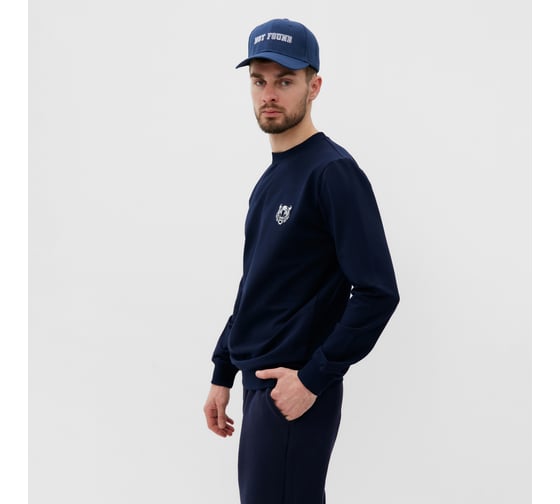 Толстовка мужская MIST Men's casual размер 48, синий 10197628