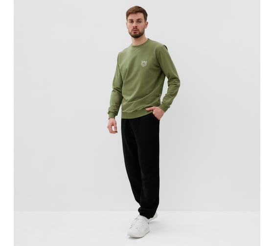Толстовка мужская MIST Men's casual размер 50, зеленый 10197624
