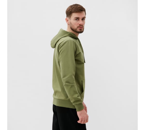Толстовка мужская с капюшоном MIST Men's casual размер 48, зеленый 10197634