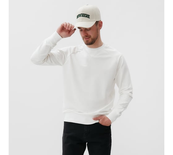 Толстовка мужская MIST Men's collection, размер 54, молочный 10412137 1