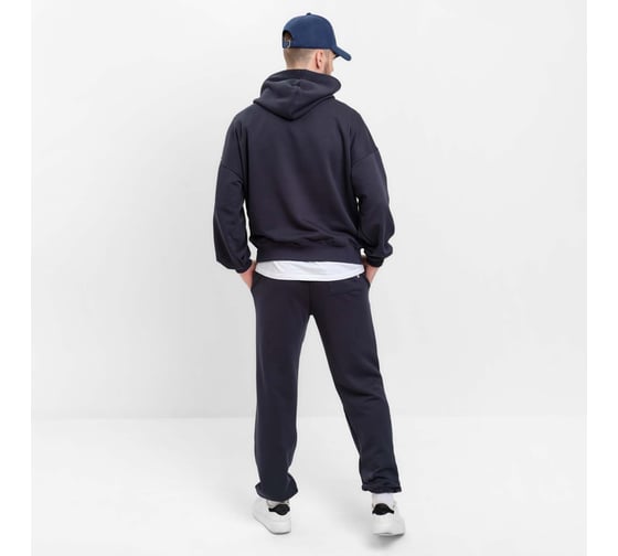 Толстовка мужская (худи) MIST Men's casual размер 54, синий 9670473