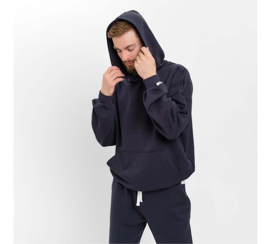 Толстовка мужская (худи) MIST Men's casual размер 54, синий 9670473