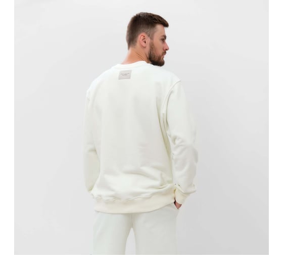 Толстовка мужская MIST Men's casual размер 54, молочный 9670558