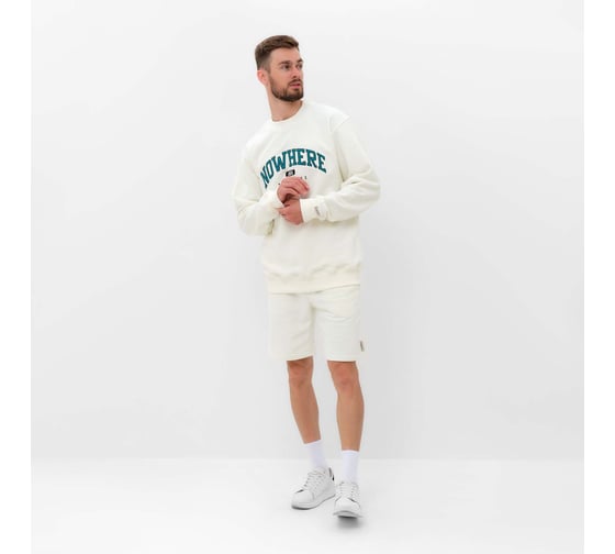 Толстовка мужская MIST Men's casual размер 54, молочный 9670558
