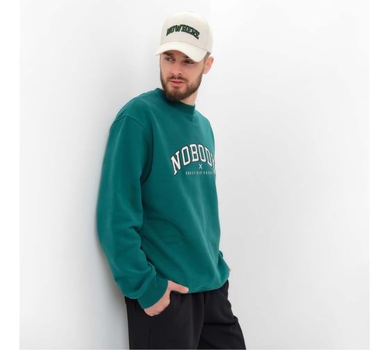 Толстовка мужская MIST Men's casual размер 56, зеленый 9670554