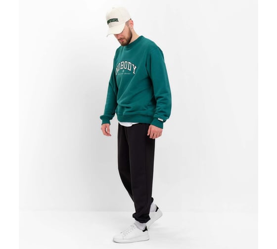 Толстовка мужская MIST Men's casual размер 56, зеленый 9670554