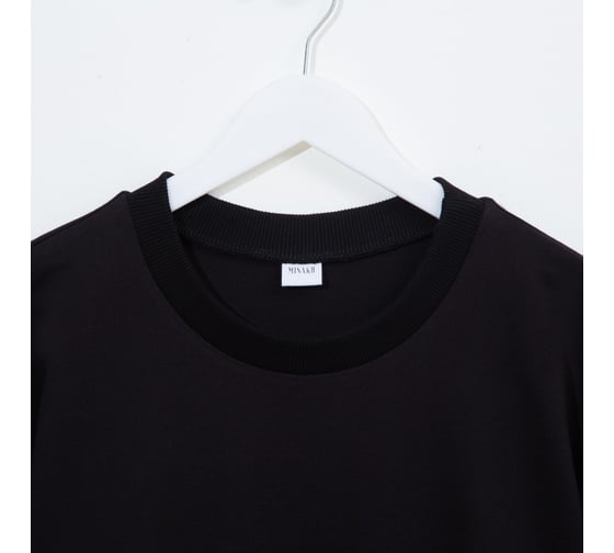 Джемпер (свитшот) мужской MINAKU Casual collection MAN цвет чёрный, размер 56 7452099