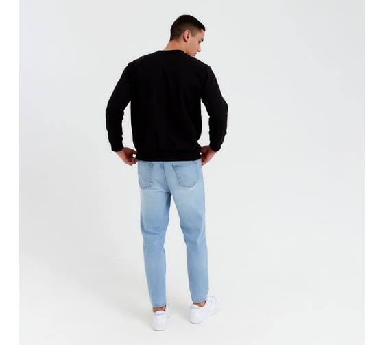 Джемпер (свитшот) мужской MINAKU Casual collection MAN цвет чёрный, размер 56 7452099