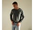 Джемпер (свитшот) мужской MINAKU Casual collection MAN цвет графит меланж, размер 52 7452112 6