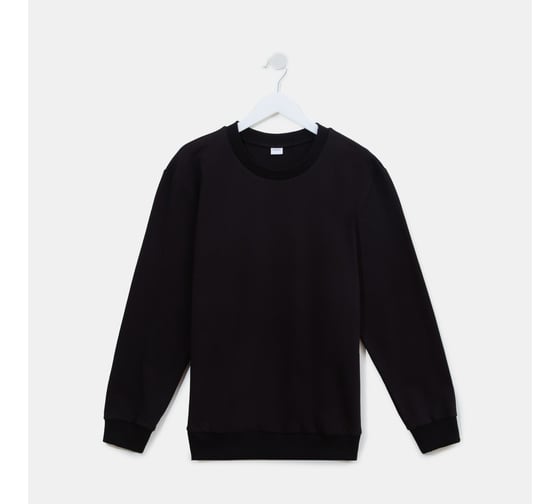 Джемпер (свитшот) мужской MINAKU Casual collection MAN цвет чёрный, размер 52 7452097
