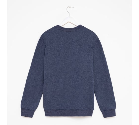 Джемпер (свитшот) мужской MINAKU Casual collection MAN цвет индиго меланж, размер 54 7452108