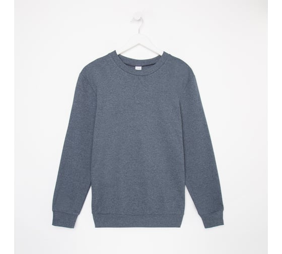 Джемпер (свитшот) мужской MINAKU Casual collection MAN цвет графит меланж, размер 56 7452114