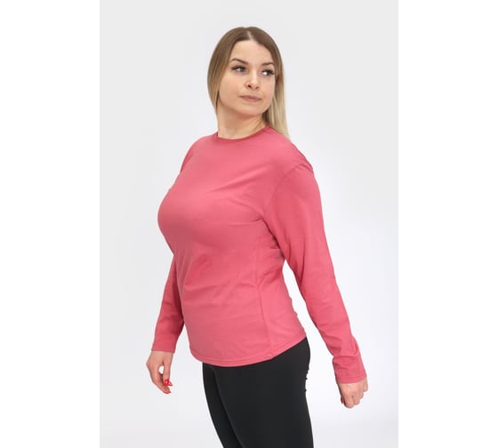 Футболка с длинным рукавом (Лонгслив) Orlov-sky 320057/9-4 пл.160 гр/м2, р-р 60-62 цв.ягода KKW 4670093485242