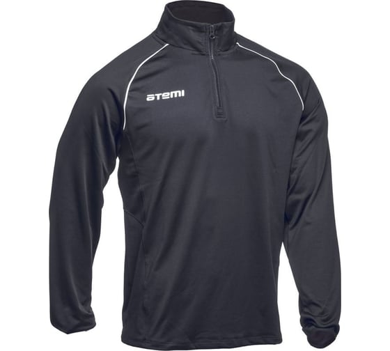 Толстовка тренировочная с короткой молнией ATEMI черный, AJKT-003SS23-BLK (S) 00-00009558-S 1