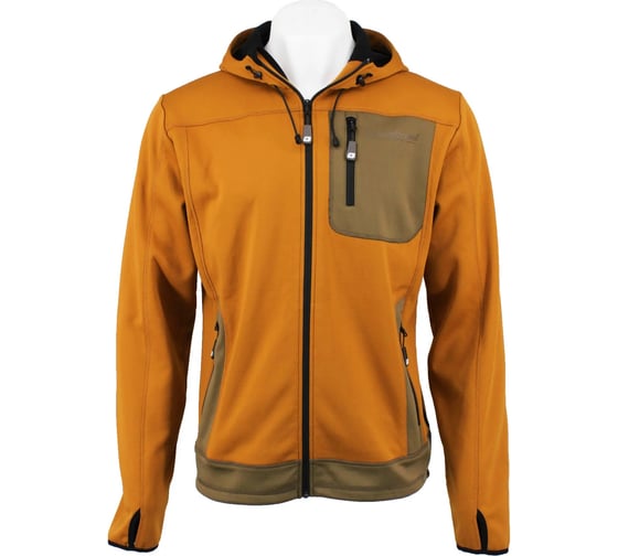 Толстовка на молнии DrakeBrake GEO K2.0, Orange(Оранжевый), 100 пэ, р. 4XL(58) DBFJOR4XL 1
