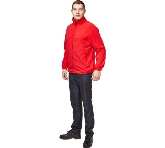Летняя толстовка ООО Комус, плотность 260 г/кв.м, красный, р.M 523797