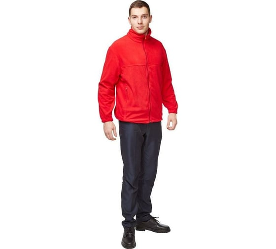 Летняя толстовка ООО Комус, плотность 260 г/кв.м, красный, р.M 523797