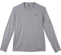 Лонгслив с длинными рукавами Milwaukee WWLSG-XL серая 4933478191