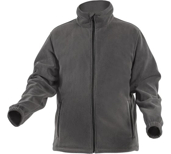 Флисовая толстовка HOEGERT TECHNIK HASE, цвет графит, размер XL HT5K372-XL