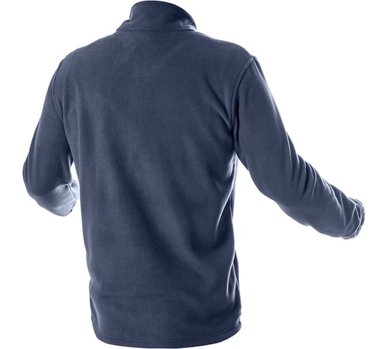 Флисовая толстовка HOEGERT TECHNIK PASADER, темно-синяя, р.2XL/56 HT5K383-2XL