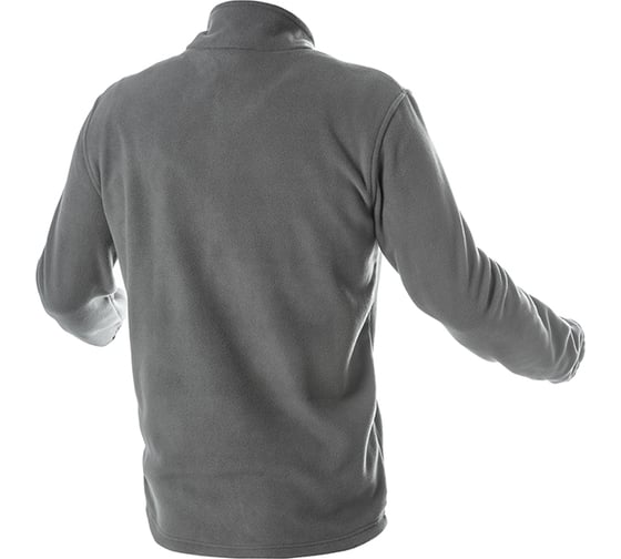 Флисовая толстовка HOEGERT TECHNIK PASADER, темно-серая, р.2XL/56 HT5K382-2XL