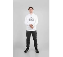 Таганай толстовка PAYER демисезонная, футер, белый, р-р 52-54, рост 170-176 4660335516711