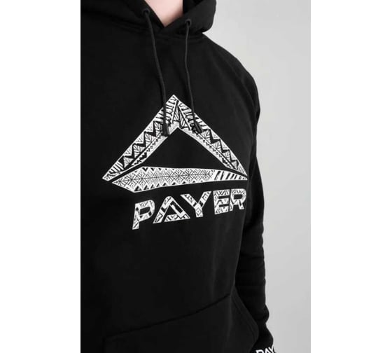 Таганай толстовка PAYER демисезонная, футер, черный, р-р 48-50, рост 170-176 4660335513611