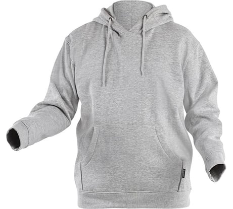 Хлопковая толстовка HOEGERT TECHNIK NIERS, серая, размер L HT5K379-L