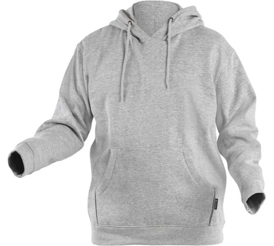 Хлопковая толстовка HOEGERT TECHNIK NIERS, серая, размер XL HT5K379-XL