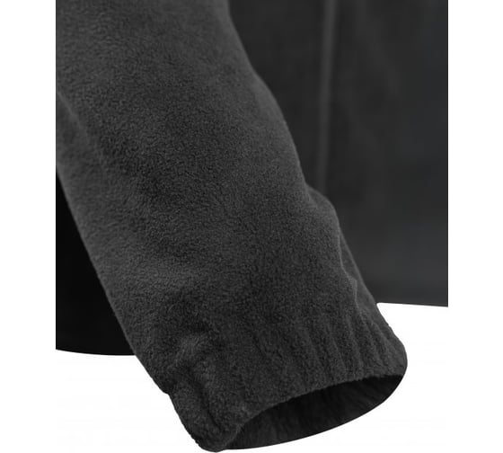 Флисовая толстовка HOEGERT TECHNIK HOEGERT EZRA с OXFORD черная 4XL (60) HT5K906-4XL
