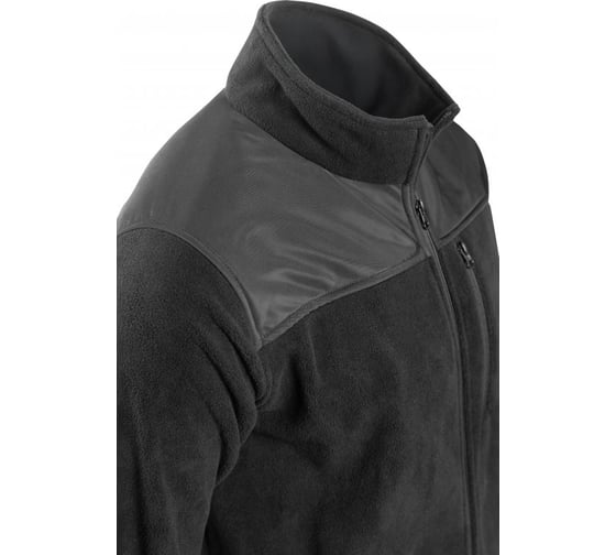 Флисовая толстовка HOEGERT TECHNIK HOEGERT EZRA с OXFORD черная 3XL (58) HT5K906-3XL
